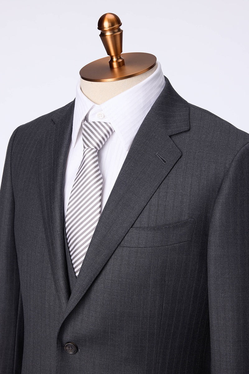 The Sterling Stripe 3 Piece Suit
