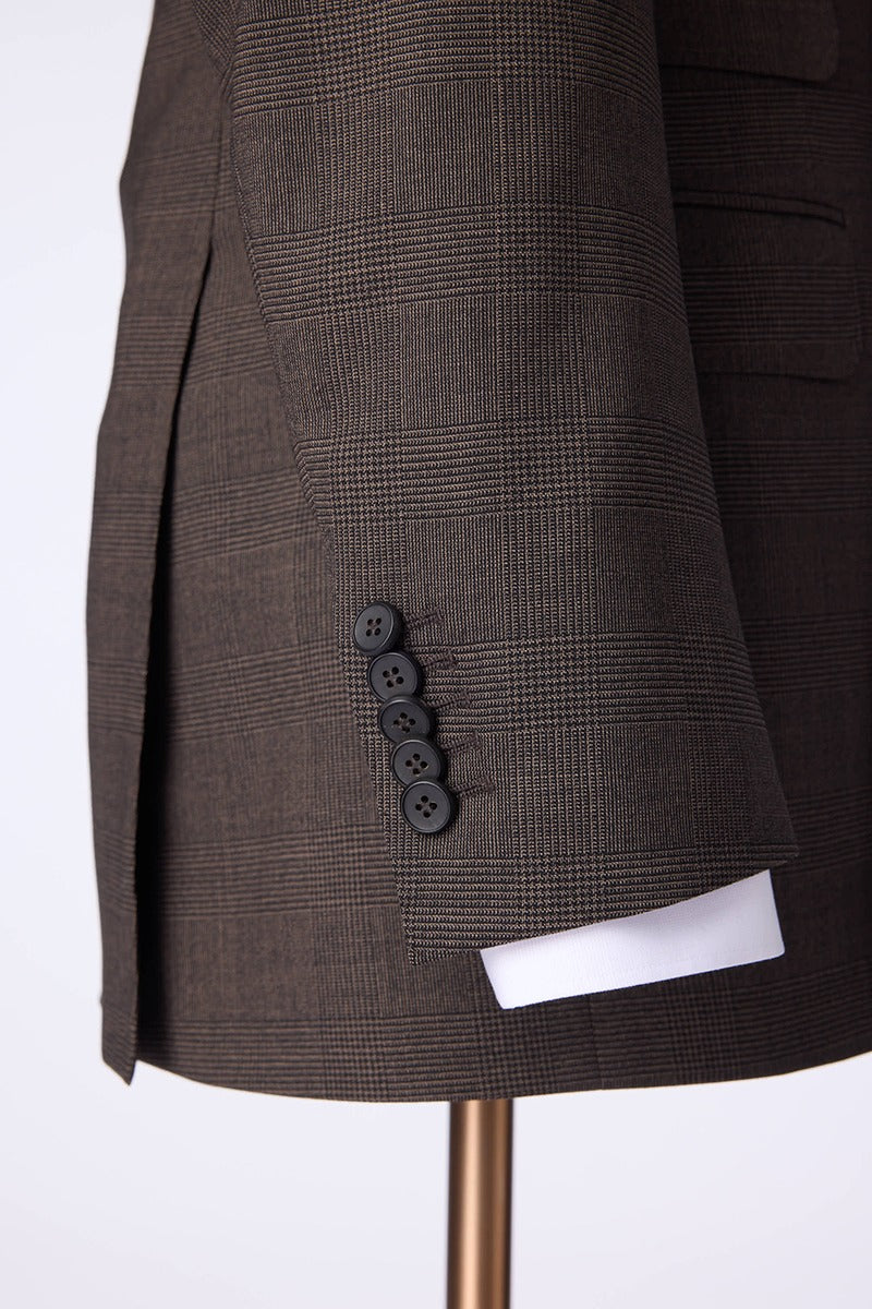 The Chestnut Check Suit