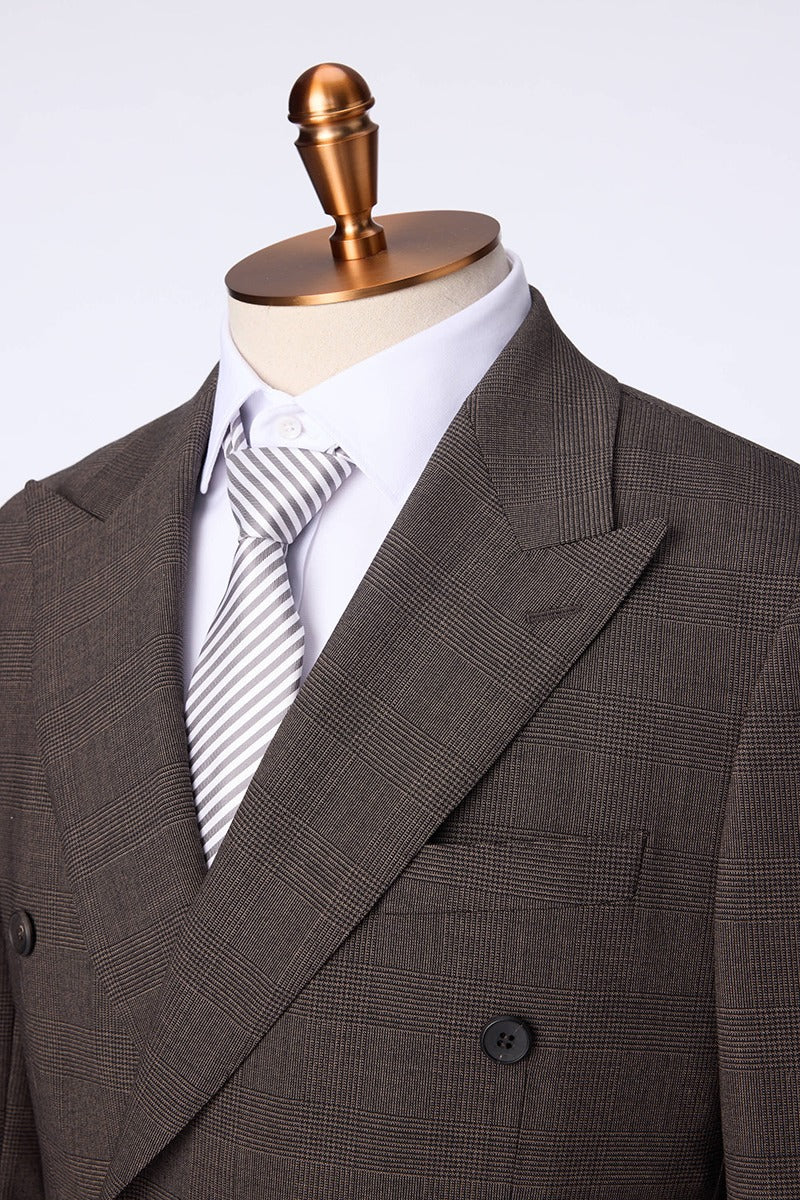 The Chestnut Check Suit