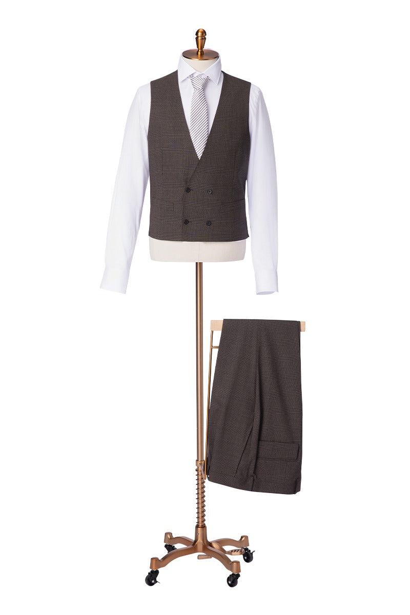 The Chestnut Check Suit