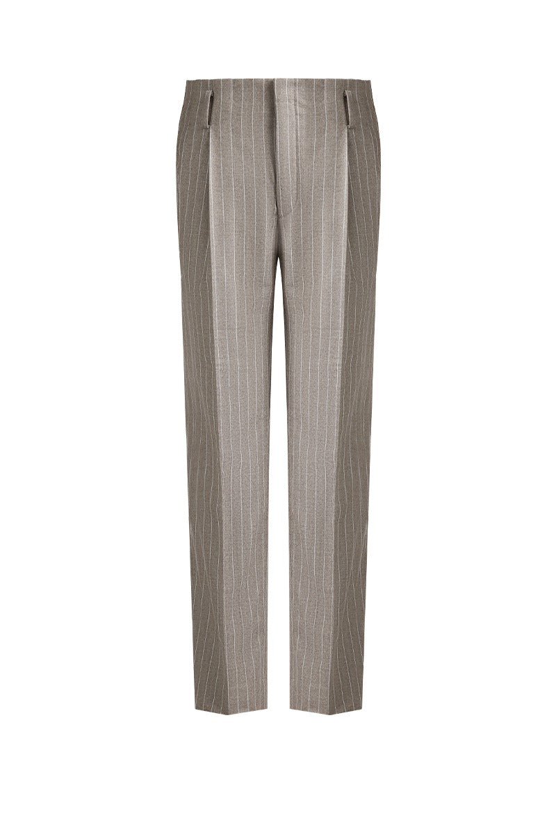 Espresso Stripe Suit