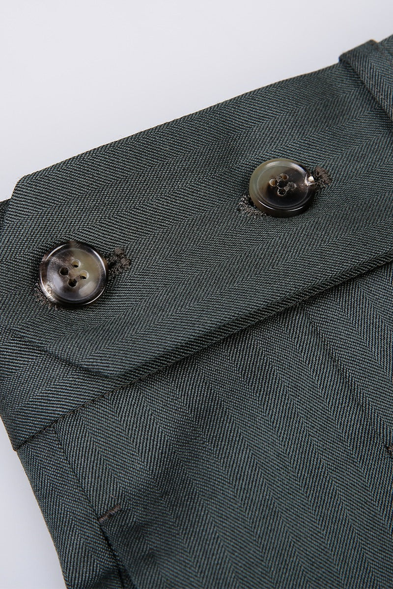 Titan Grey Double Breasted