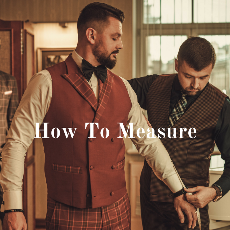 How to Measure Yourself for a Custom Tailored Suit