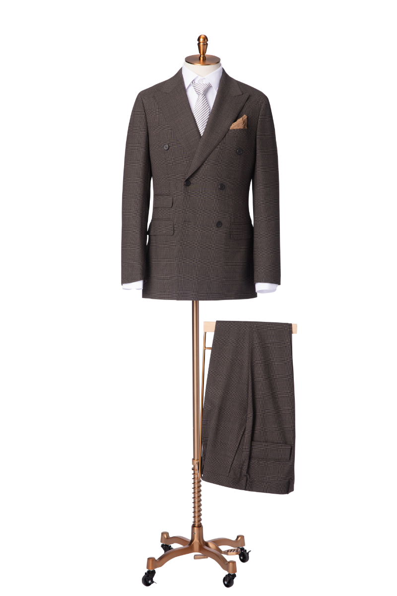 The Chestnut Check Suit