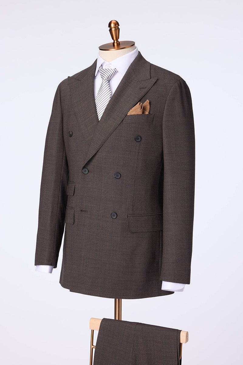 The Chestnut Check Suit