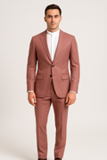 SOOTZ Dusty Rose Summer Wedding Suit