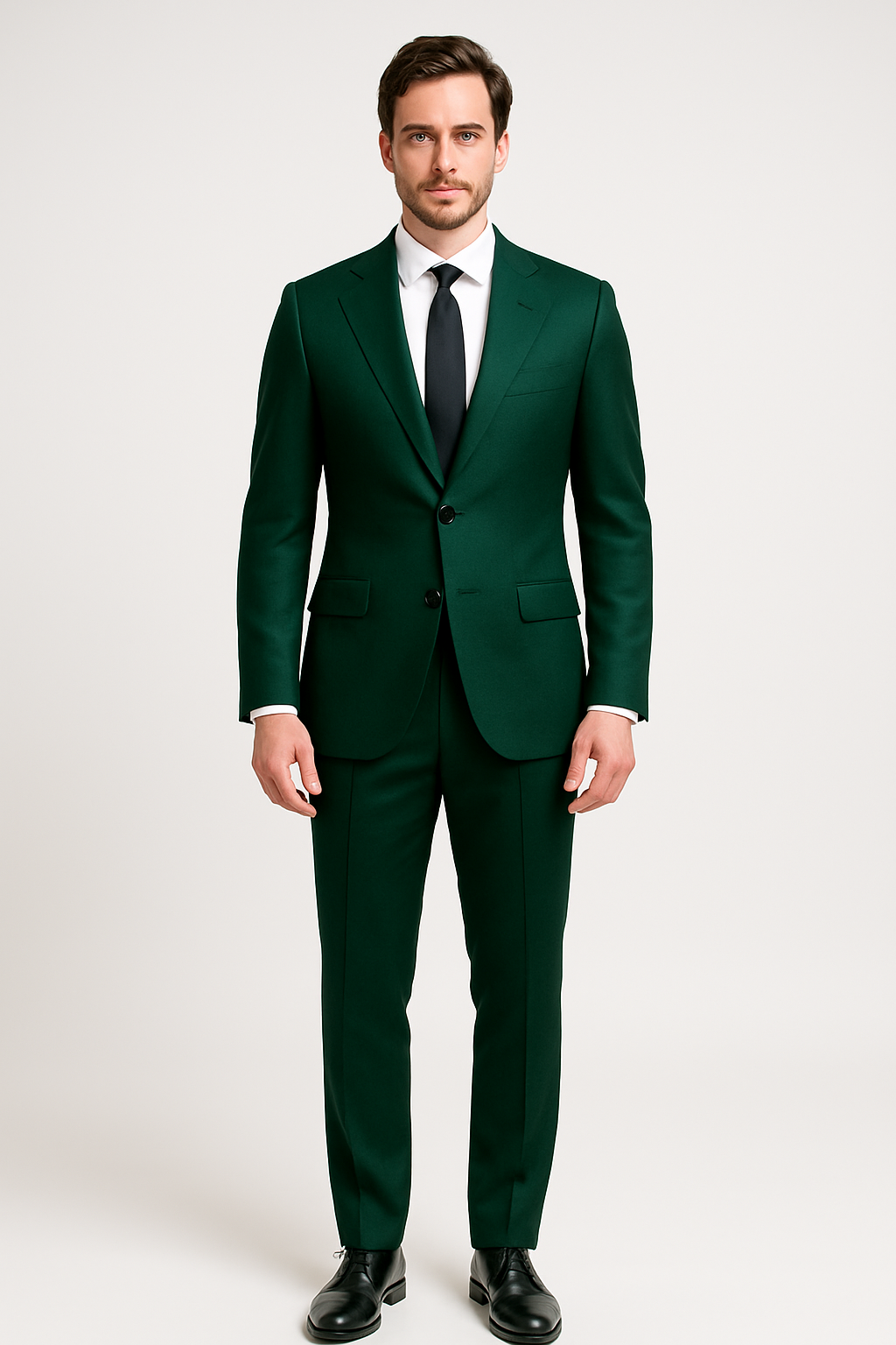 SOOTZ Emerald Green Groom Suit