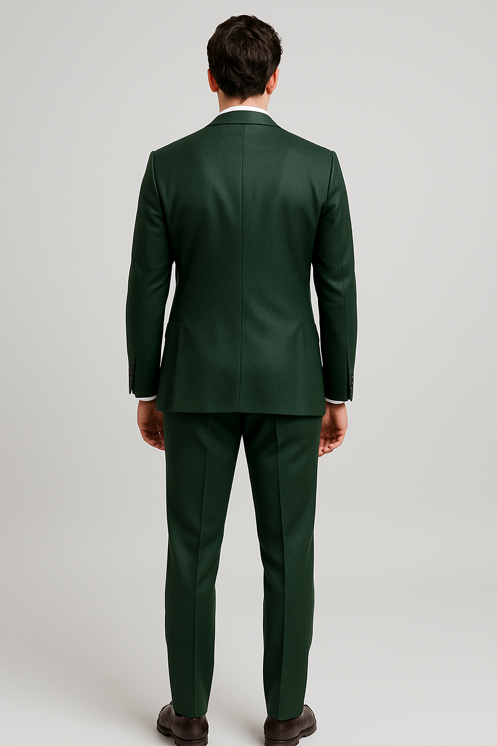 SOOTZ Forest Green Suit – 100% Italian Wool