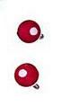 Red & White cufflink - Sootz