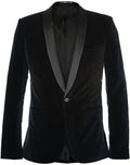 Sootz Midnight Madness Velvet Tuxedo Jacket - Sootz