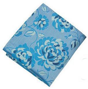 Baby Blue Floral Pocket Square - Sootz