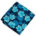 Navy Floral Pocket Square - Sootz