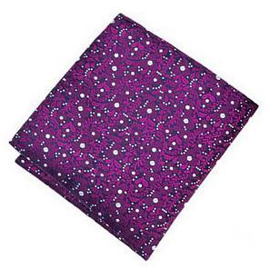 Sootz Purple Floral Pocket Square - Sootz