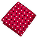 Sootz Red Black Pocket Square - Sootz