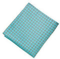 Sootz Teal Dotted Pocket Square - Sootz