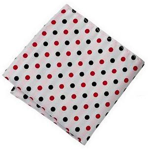 Sootz White Polka Dot Square - Sootz